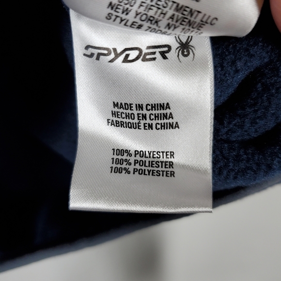 SPYDER QUARTER SNAP LONG SLEEVE JACKET - Picture 6 of 6